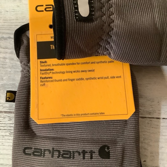 Men’s XL Carhartt A547L Quick Flex Work Gloves - Picture 4 of 4